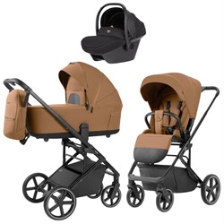 Коляска Carrello Alfa CRL-6522 2025 Nova DK791 Black Line 3 в 1 Honey Beige 1094057767 - фото 89083