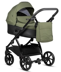 Детская коляска Tutis Leo Plus 3 в 1 с автокреслом Elo Lux EduSky Grey 1222302 Green 504273310 - фото 90705