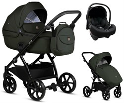 Детская коляска Tutis Uno 5 Plus Essential collection 3 в 1 с автокреслом Elo Lux EduSky Black 1402144 Pistacchio 502401958 - фото 90733