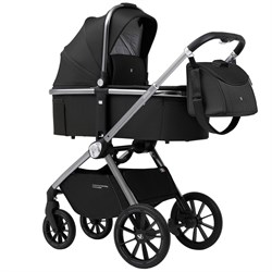 Детская коляска Sweet Baby Verde Silver 3 в 1 Black 500612941 - фото 90815