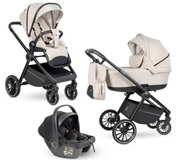 Детская коляска Farfello Liberty 3 в 1 Sand beige/Песочно-бежевый LBR-2 360373538 - фото 90865