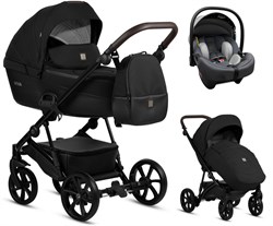 Детская коляска Tutis Viva 5 Plus Essential 2024 3 в 1 с автокреслом Elo Lux EduSky Grey 1452070 Caviar 1594896450 - фото 90947