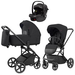 Коляска Carrello Alfa CRL-6522 2025 Ammonite AY329 Pro Absolute Black 3 в 1 Rock Black 2080331770 - фото 91203