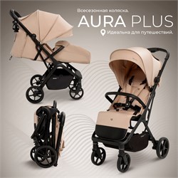 Прогулочная коляска Sweet Baby Aura Plus Beige 1506296601 - фото 95752