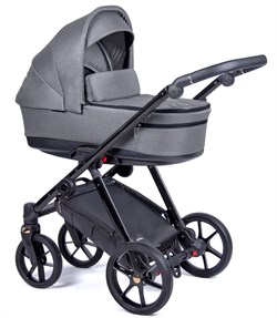 Детская коляска Coletto Axiss 2 в 1 AX- 03 Серая ткань, рама Black 172751907 - фото 9676