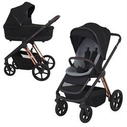 Детская коляска Espiro Miloo 2 в 1 2023 10 Diamond black 1897131650 - фото 9790