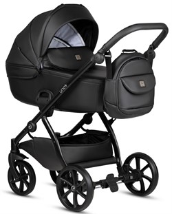 Детская коляска Tutis Uno 5 Plus Leather collection 2 в 1 1402699 Jet Black 512206556 - фото 9830