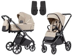 Коляска 2 в 1 Carrello Omega Plus CRL-6540 с адаптером для автокресла Nova Solar Beige 2109120684