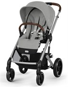 Прогулочная коляска Cybex Balios S Lux SLV 2025 Stone Grey с дождевиком 110576314
