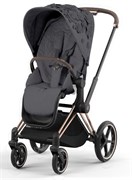 Прогулочная коляска Cybex Priam IV Rosegold Simply Flowers Grey (Dream Grey) 1323863830