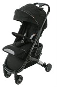 Детская прогулочная коляска BabyZz D200 черная на черной раме 706473445