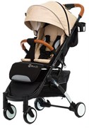 Детская прогулочная коляска BabyZz D200 бежевый 2020 915615237