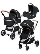 Детская коляска-трансформер 3 в 1 Tomix Sunny Jet black 598882838