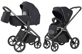 Коляска 2 в 1 Carrello Vector 2025 CRL-6551 Shadow Black 1415224539