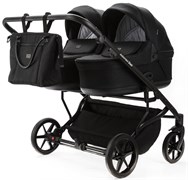Детская коляска Adamex Leo Duo 3 в 1 TK53 TIP (ЧЕРНЫЙ) 975375497