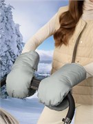 Муфты на ручку коляски AmaroBaby Mitts серый 1944512609