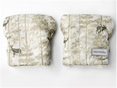 Муфты на ручку коляски AmaroBaby Snowy Travel олени бежевый 477720256