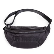 Сумка поясная Childhome Banana Bag On The Go CWBANAPBL PUFF BLAC 1459838833