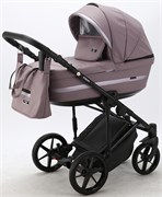 Детская коляска Adamex Rimini Deluxe 2 в 1 RI226 СВ.СИРЕНЬ.КОЖА+СВ.СИРЕНЬ.ПЕРЛ.ОТДЕЛКА 22845780