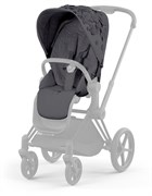 Набор чехлов прогулочного блока для коляски Cybex Priam IV Simply Flowers Grey (Dream Grey) 96489126