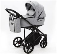 Детская коляска Adamex Zico 2 в 1 Z-TK03B СВ.СЕРАЯ КРУПНАЯ БЕРЕЗКА 1356619777