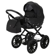 Детская коляска Adamex Chantal Retro 2 в 1 C213 (черный) 223616334