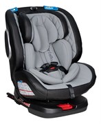 Автокресло Farfello YB102A Isofix 0-36 кг Gray/Black PU/Серый 381161655