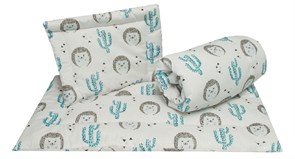 Детский комплект в коляску AmaroBaby Mommy Star ежики 1483228240