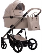 Детская коляска Bebetto Loren Sand 2 в 1 01 св.бежевая кожа 629485624