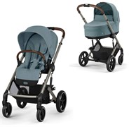 Коляска Cybex Balios S Lux TPE 2025 2 в 1 Stormy Blue с дождевиками 1577128572