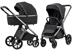 Коляска 2 в 1 Carrello Omega CRL-6530/1 Absolute Black 1342017674
