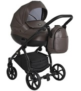 Детская коляска Tutis Nanni 2023 Кожа 2 в 1 1322084 Chocolate 291188077