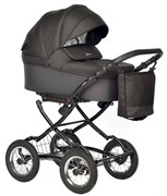 Детская коляска Indigo Barbara 21 Classic 2 в 1 Ba06 черный 1877136830