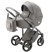 Детская коляска Adamex Luciano Deluxe 2 в 1 Q102 (Т.СЕР 100% КОЖА) 1871187899