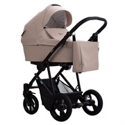 Детская коляска AroTeam Amaro Prima 2 в 1 02 св.бежевая кожа 679393098