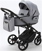 Детская коляска Adamex Zico Deluxe 2 в 1 Z-SM03 СЕР. КОЖА 1393369799