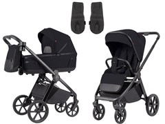 Коляска 2 в 1 Carrello Omega Plus CRL-6540 с адаптером для автокресла Nova Cosmo Black 68549795