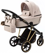 Детская коляска Adamex Belissa Special Edition 2 в 1 B-PS560 (СВ.БЕЖ ЗОЛОТ.РАМ) 397544599
