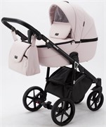 Детская коляска Adamex Bibione Deluxe 2 в 1 BI-SD04 (СВ.РОЗОВ+СВ.РОЗОВ.ПЕРЕФ.КОЖА) 1047631347