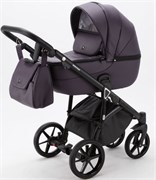 Детская коляска Adamex Bibione Deluxe 2 в 1 BI-SA26 (СЛИВОВ+СЛИВОВ.ПЕРФ.КОЖА) 1088367762