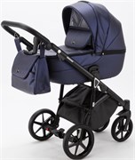 Детская коляска Adamex Bibione Deluxe 2 в 1 BI-SM09 (Т.СИН.ПЕРЛ.ПЕРФ.КОЖА) 509634725