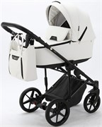 Детская коляска Adamex Zico Deluxe 2 в 1 Z-SA01 БЕЛ.КОЖА 776181365