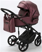 Детская коляска Adamex Zico Deluxe 2 в 1 Z-SM08 Т.СИРЕН.ПЕРЛ КОЖА 1116977112