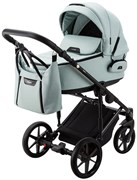 Детская коляска Adamex Zico 2 в 1 Z-TK27 СЕРО-ЗЕЛ.ТК 1526214359