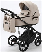 Детская коляска Adamex Zico Deluxe 2 в 1 Z-SA07 СВ.БЕЖ.КОЖА 1496289277