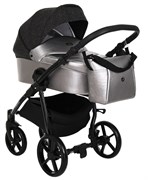Детская коляска Tutis Novo Reflective 2 в 1 1142289 Кожа Pearl Metalic/Black Reflective Print 1577930314