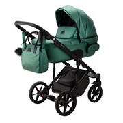 Детская коляска Adamex Lumi Air Deluxe 2 в 1 L-SM01 (ИЗУМРУД. ПЕРЛ 100% КОЖА) 22488080