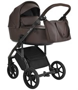 Детская коляска Roan Bass Next Кожа 2 в 1 RN087/1 Chocolate/Black 1756675234