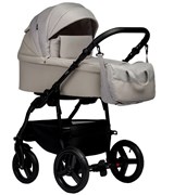 Детская коляска Indigo Impulse Eco 2 в 1 Ie02 бежевая кожа/бежевый 1729771072