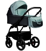 Детская коляска Indigo Impulse Eco 2 в 1 Ie07 серая кожа/шалфей 2091557772